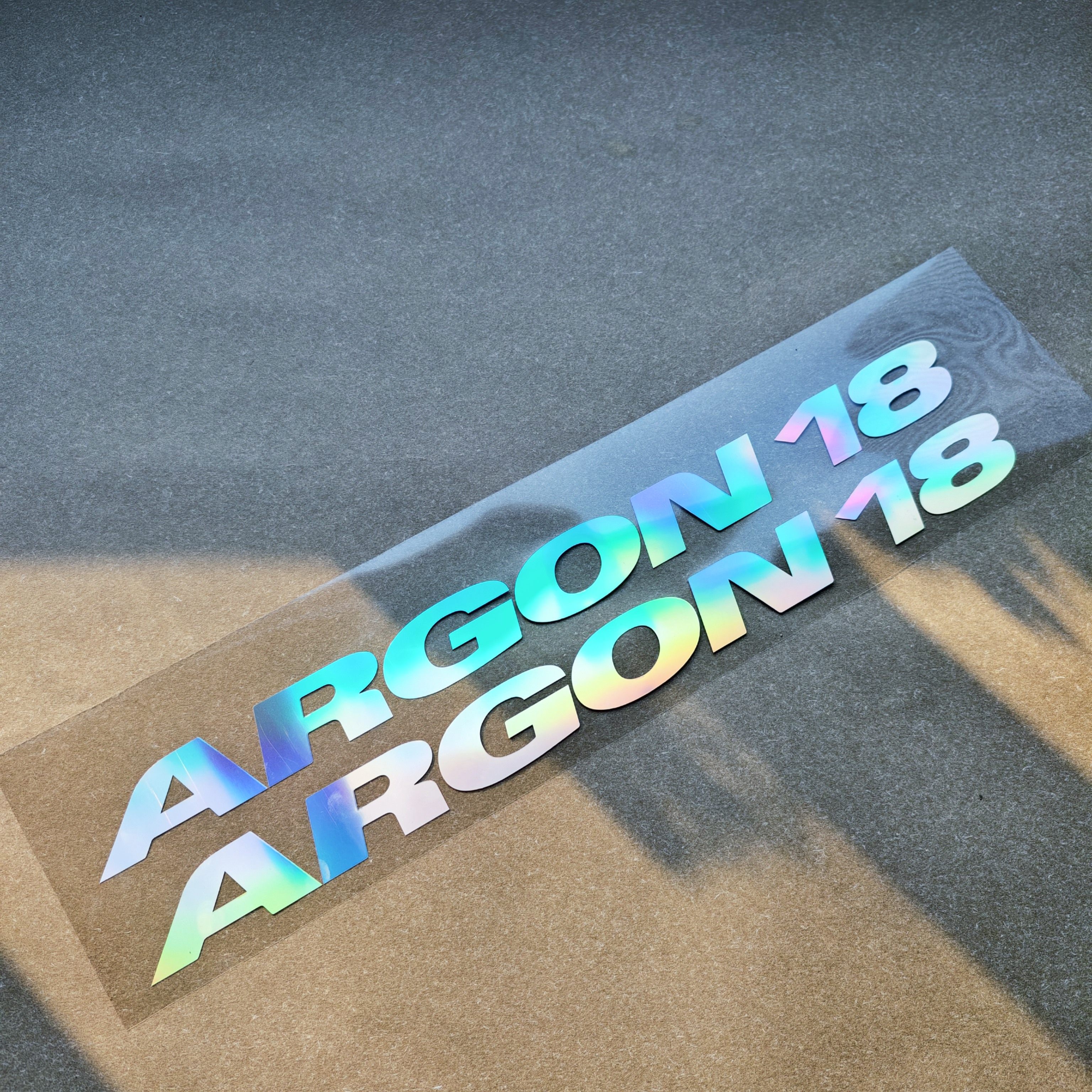 适用于ARGON 18公路自行车改色美化防水下管贴纸