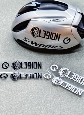 适用于SPECIALIZED闪电EVADE3头盔L39ION车队版头盔防水美化贴纸