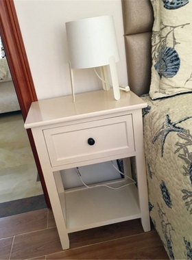 简约新40公分小床头柜矮现代时尚收纳柜子床边酒店民宿整装床边柜