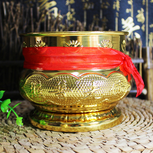 纯铜香炉合金香仿铜招新品财金玉佛光有求线摆件招财进宝有求必应