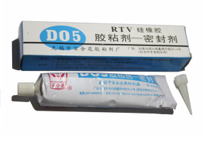 无锡百合花D05硅橡胶密封剂/玻璃硅橡胶粘合剂/95g