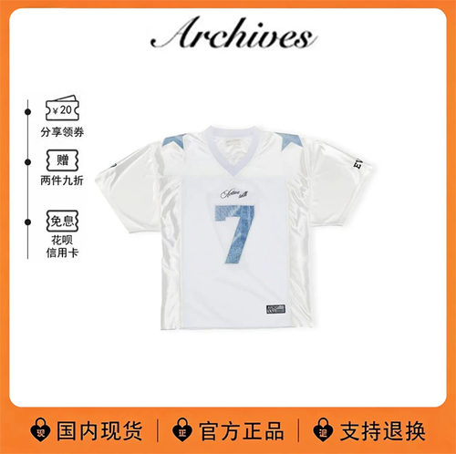 2000archives美式复古短袖球衣女