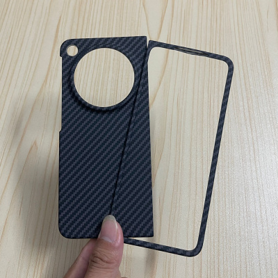 适用OPPO Find N6手机壳凯夫拉同款Findn6撞色碳纤维纹保护套FindN6细纹手机套硬壳OPPON6个性商务前框后壳潮