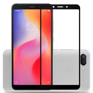 红米6a钢化玻璃膜全屏Redmi 6A彩色屏幕保护膜手机贴膜高清手机膜