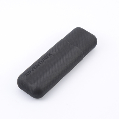 ADVENTURER冒险家便携式雪茄盒 亚光碳纤维抗压轻便耐腐蚀第二代