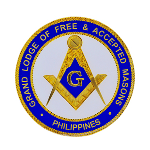 出口Philippines菲律宾共济会车标圆形金属镀金车贴汽车改装尾标