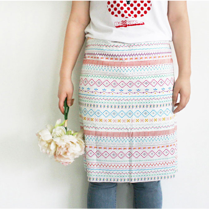 1幅价|春子家韩国进口手工diy包包服装棉布happy sewing line定位