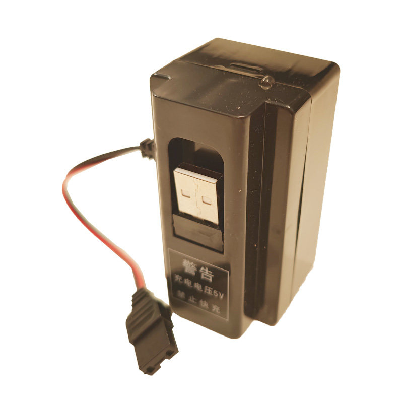 手持扩音器电池喊话喇叭可充电锂电池地摊超市叫卖器专用电源7.4V