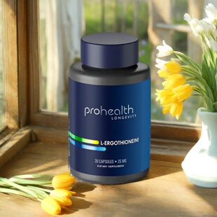国现美国Prohealth Ergothioneine L-麦角硫因心脏大脑健康抗恙化