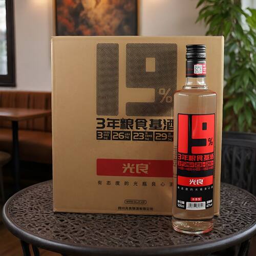 光良白酒纯粮浓香型光瓶口粮酒