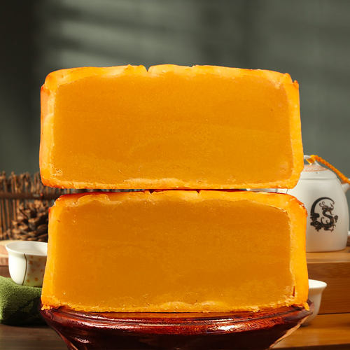 纯正白莲蓉广式月饼中秋节蛋黄
