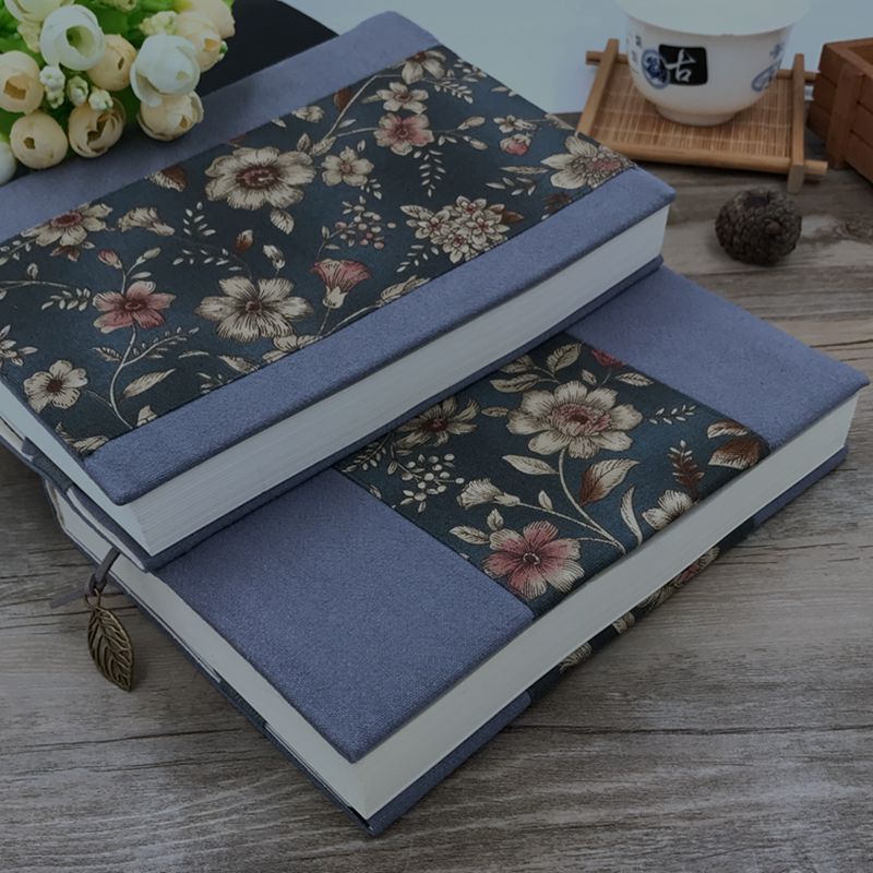 手工書套布藝書衣手作棉麻布