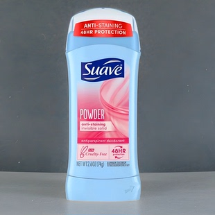 现货 美国正品Suave 丝华芙止汗膏香体膏花香味无铝香体膏
