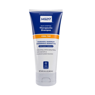 现货 美国MG217洗发水240ml含0.5%煤焦油银牛皮P去屑无激素低味