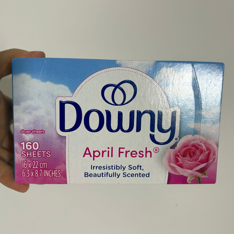 现货 美国Downy当妮烘干机衣物柔顺纸剂香衣纸香水纸柔顺纸240张