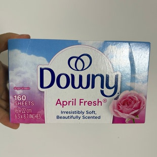 现货 美国Downy当妮烘干机衣物柔顺纸剂香衣纸香水纸柔顺纸240张