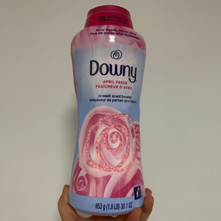 美国进口 Downy当妮衣物特效柔顺留香珠四月清香薰水晶颗粒853克