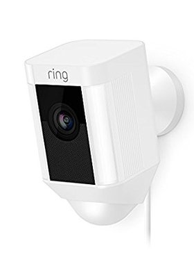 Ring Spotlight Cam Wired: Plugged-in HD security camera wit.
