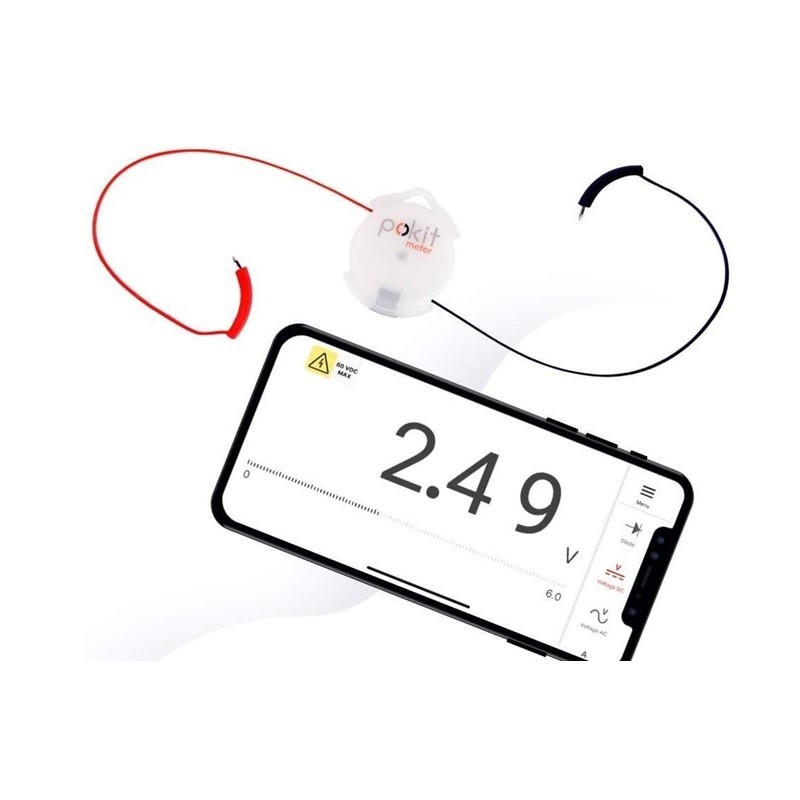 pokitMeter 便携智能袖珍万用表 电流测量 示波器和记录仪三合一