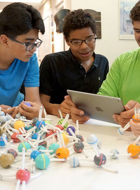 Thames  Kosmos磁性分子模型玩具Happy Atoms套装 带手机应用APP.