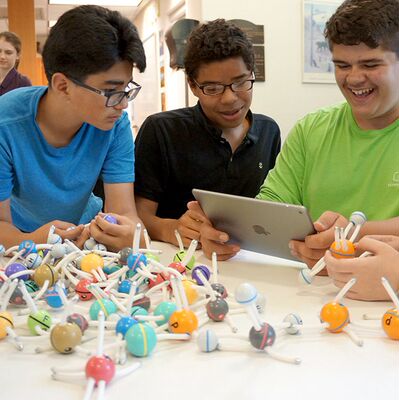 Thames  Kosmos磁性分子模型玩具Happy Atoms套装 带手机应用APP.