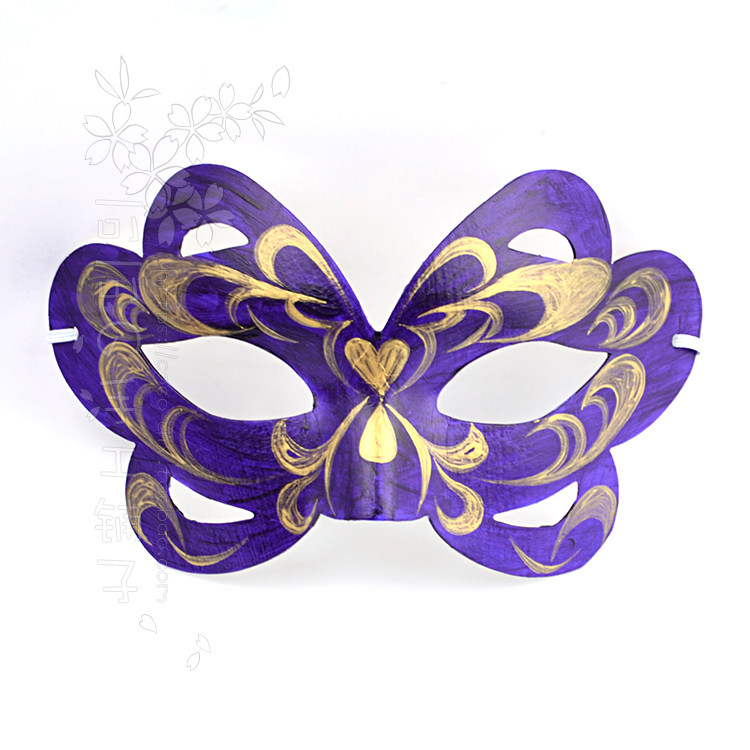 定制衍生同款游乐魔仙王子蝴蝶手绘面具巴啦啦小魔仙周边cos包邮