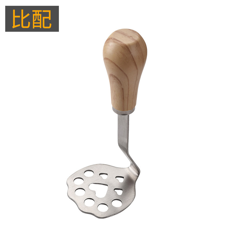 加厚不锈钢捣泥器土豆泥压泥器