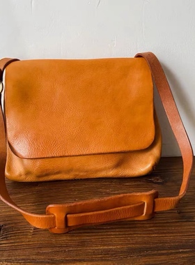 非高山隆redmoon rrl复古质感手工单肩包男士挎包休闲斜肩背包