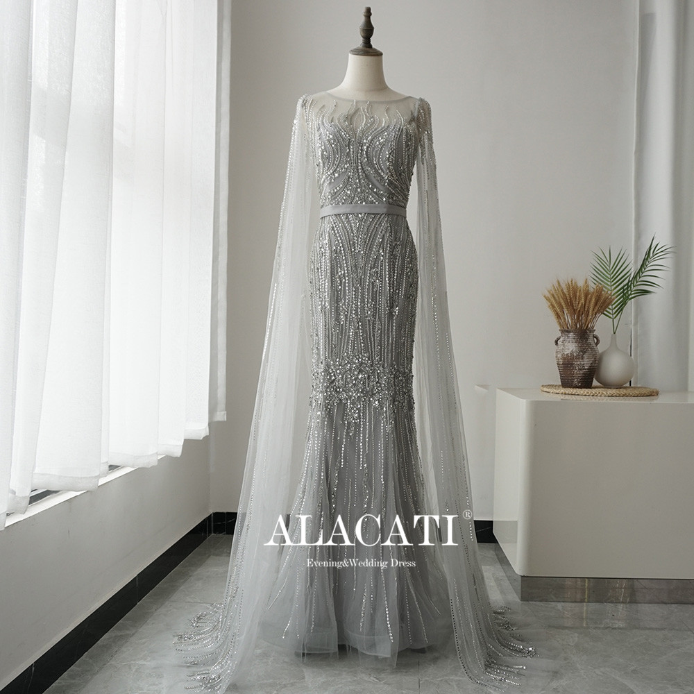 alacati高端出口迪拜主持晚礼服