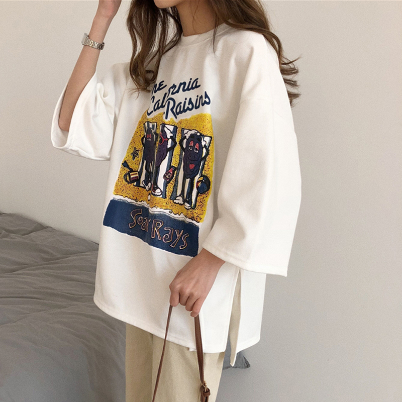 Official photo 2021 new summer Korean loose girl's cool clothes giant sleeve top