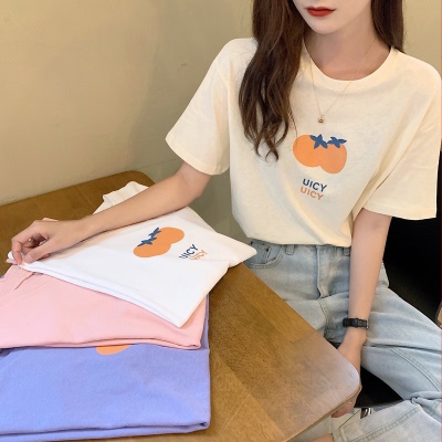 Official figure T-shirt short sleeve new spring and summer Korean Japanese sweet net red pink top fashion