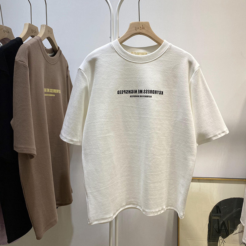 Official picture fabric cotton summer new short sleeve T-shirt