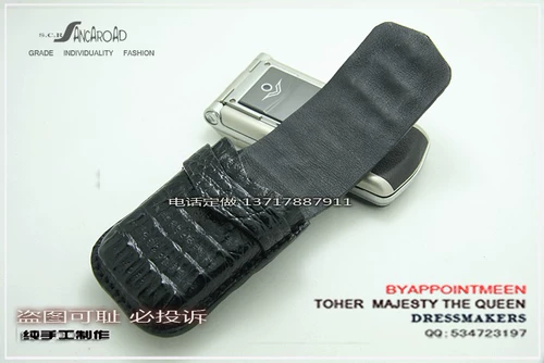 Раскладной совместимый мобильный телефон ручной работы, защитный чехол, крокодил