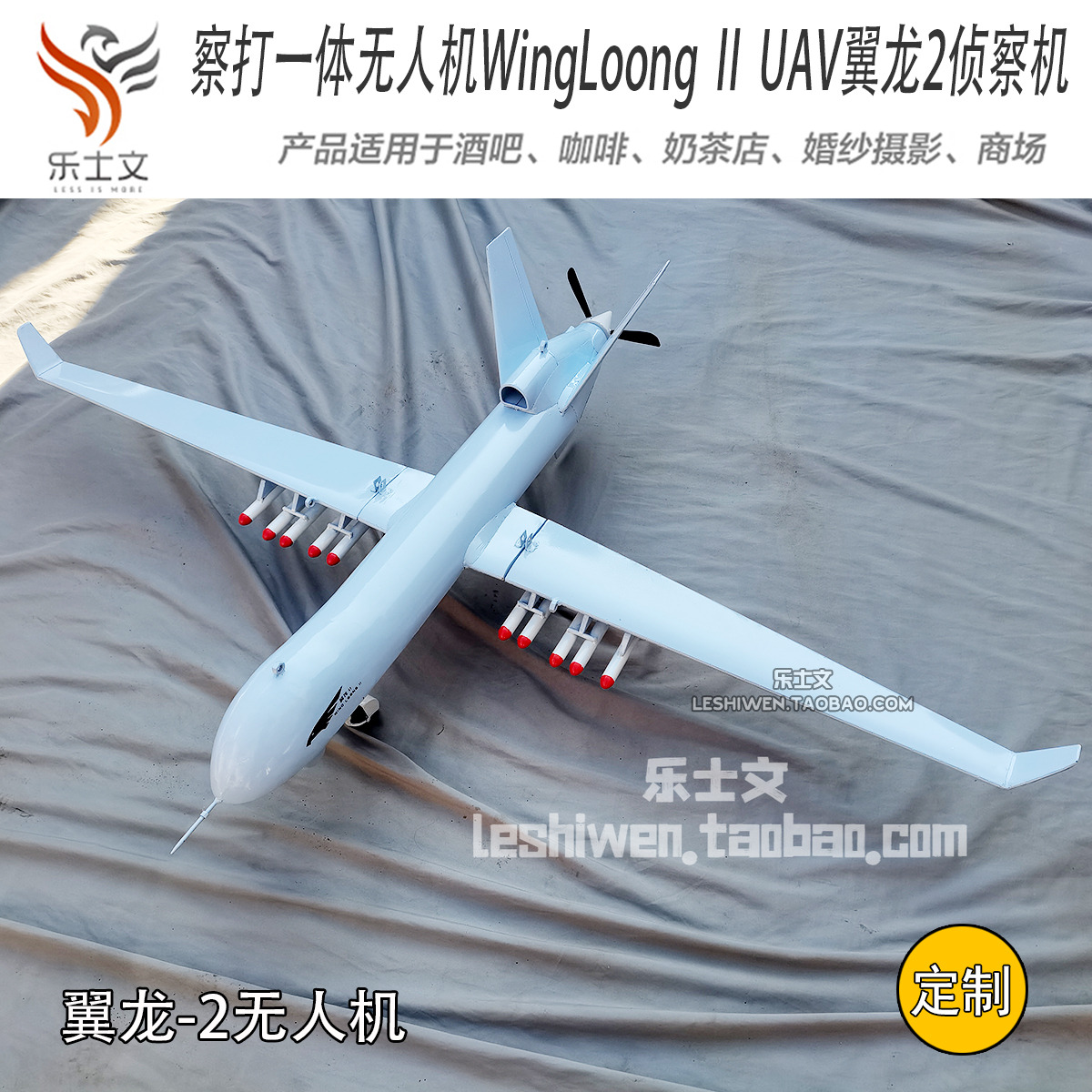 中国翼龙-Ⅱ察打一体无人机