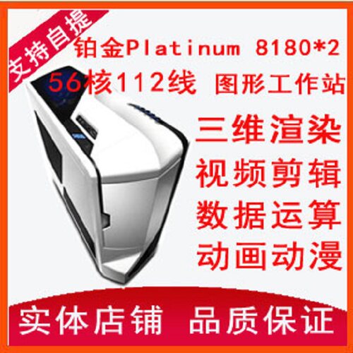 铂金8260 8265 8272CL 8280 8255C双路56核112线图形工作站主机 - 封面