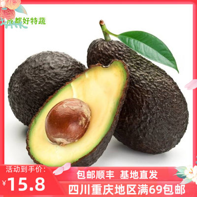 牛油果大果新鲜 水果鳄梨水果沙拉顺丰包邮 Avocado单果1个