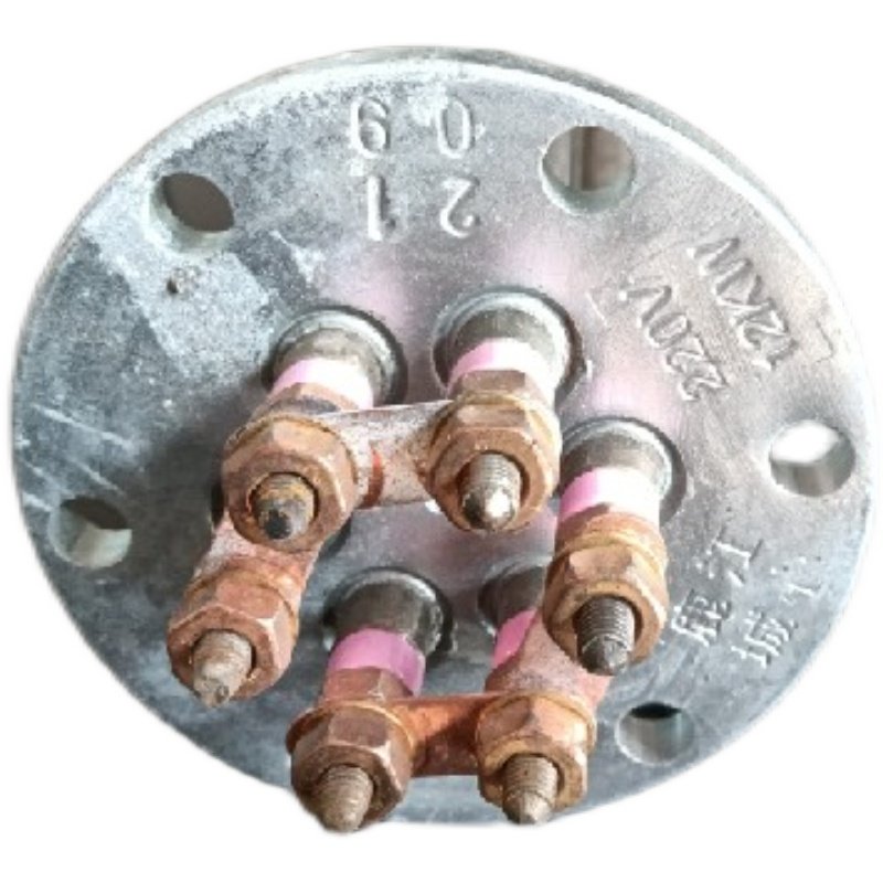 鹿城江心锅炉小法兰12千瓦加热管电发生器90法兰12千瓦加热管