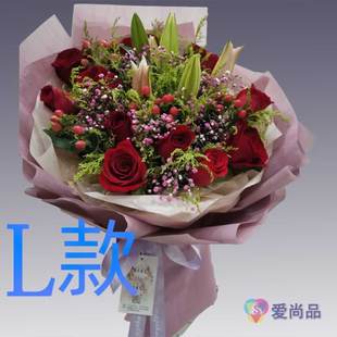 生日周年白百合山东潍坊花店送花昌邑市潍城区寒亭区同城鲜花速递