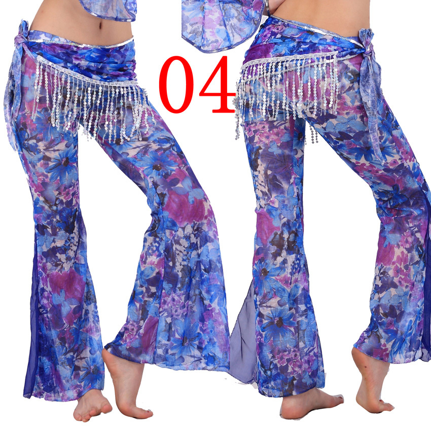 佳宇肚皮舞服装 广场舞 新款肚皮舞裤子跳舞健身服舞蹈裤k76女