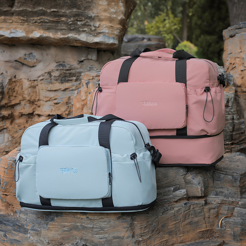 大容量便携多功能手提包女简约时尚可折叠单肩包出差旅游旅行包男,箱包皮具/热销女包/男包,旅行袋,淘宝优惠券,粉丝福利购,淘宝优惠卷