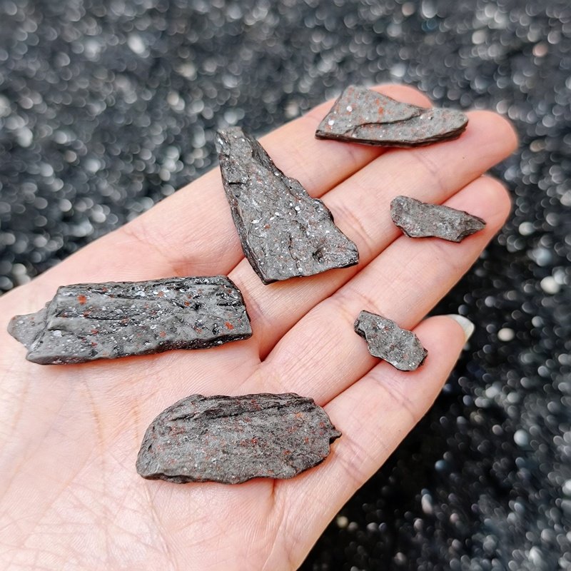 微景观仿真小砖块青红砖石头模型