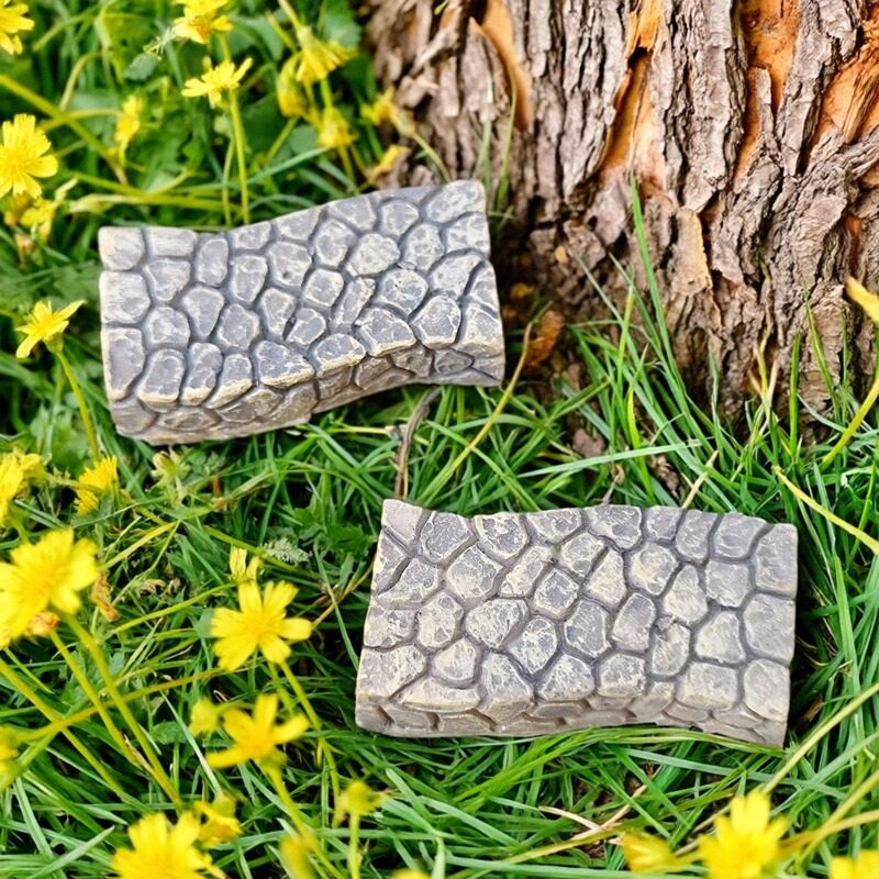 微景观仿真石子路面建筑沙盘模型