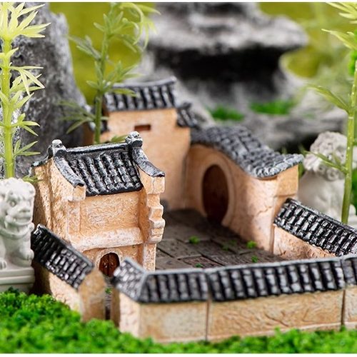 微景观创意仿真古建筑园艺造景