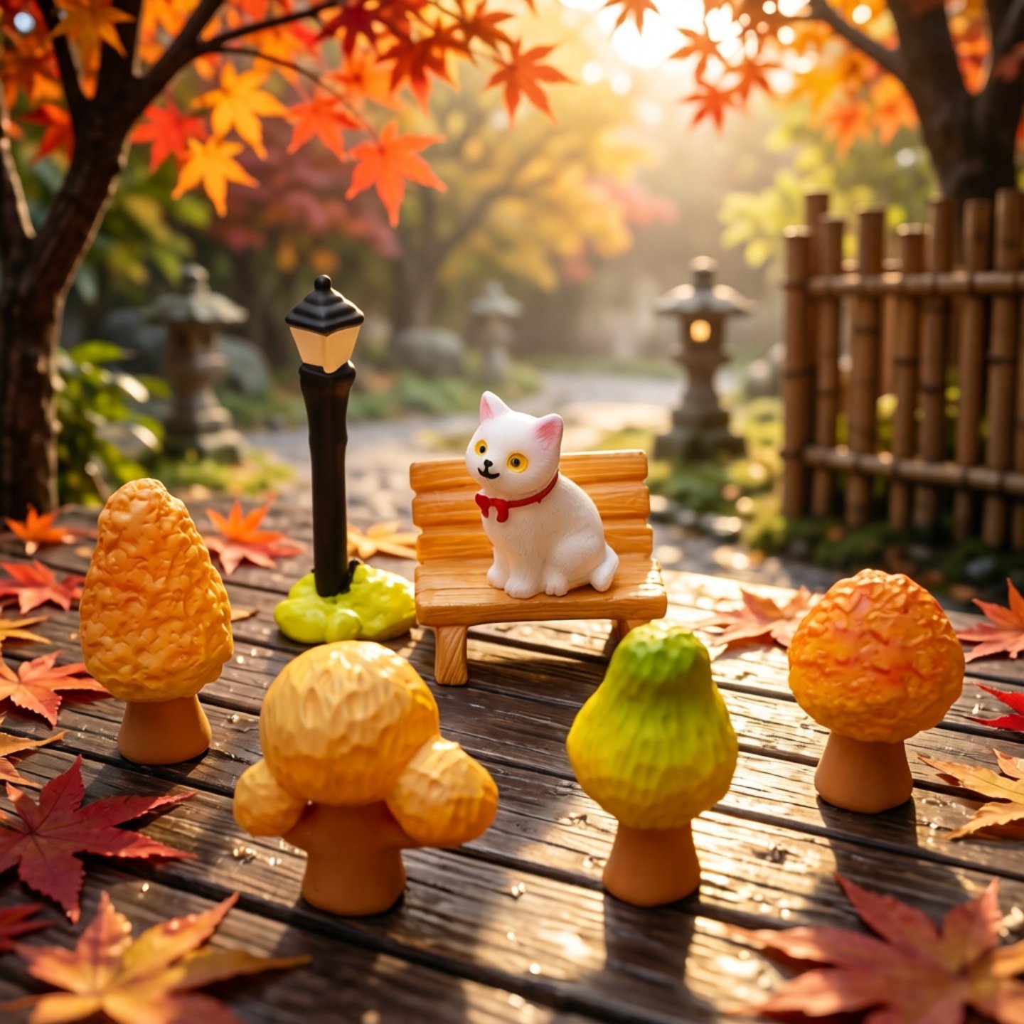 创意树脂摆件秋季森林公园 diy微缩场景造景家居装饰品桌面小摆件,玩具/童车/益智/积木/模型,奶油胶/树脂DIY配件,淘宝优惠券,粉丝福利购,淘宝优惠卷