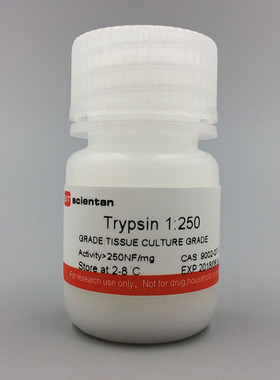 科研 胰蛋白酶1:250 Trypsin 1:250 9002-07-7 Amresco 0458 5G