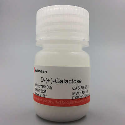 科研 D-半乳糖 分解乳糖  D-Galactose 59-23-4  Scientan 25G