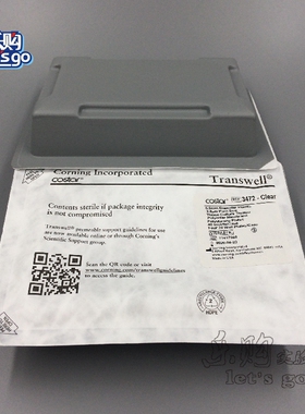 Corning 3472 Transwell板 24孔 聚酯透明膜 3.0um 直径:6.5mm 块