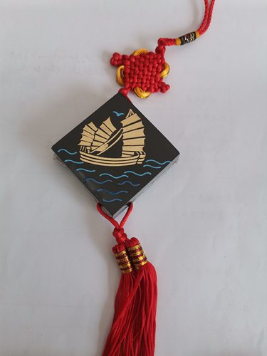 艺康炭雕 车挂/福/净化新车内空气吸附甲醛有毒有害气体