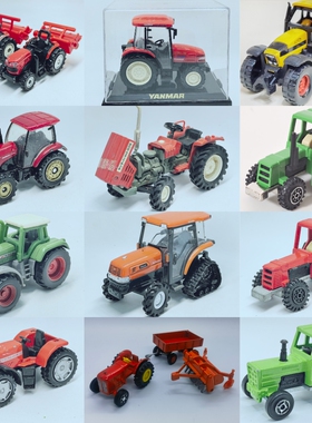 1/64-32比例拖拉机模型玩具majoretteDiapet等品牌二手默认缺件