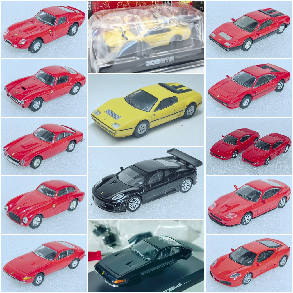 二手1/64左右Kyosho京商跑车模型F430 250GTO 388
